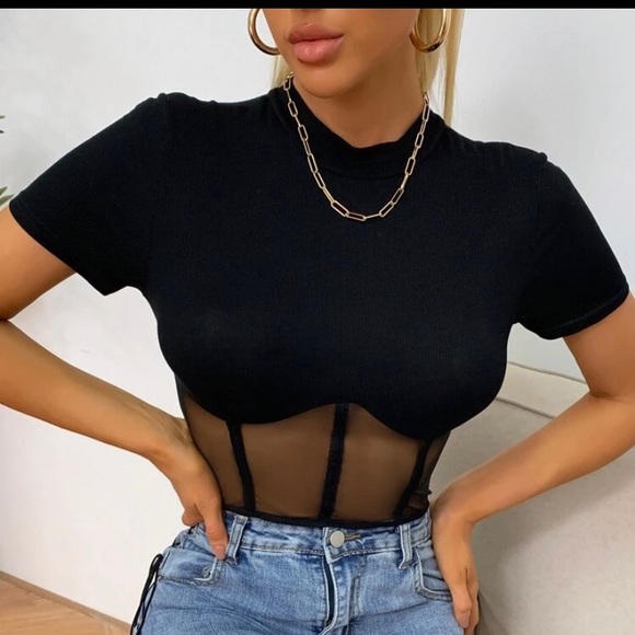 SheIn Mesh Top - Picture 1 of 2